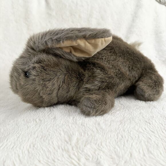 Vintage Dakin Brown Bunny Rabbit Full Body Hand Puppet Plush Toy Animal 11” - Picture 1 of 6